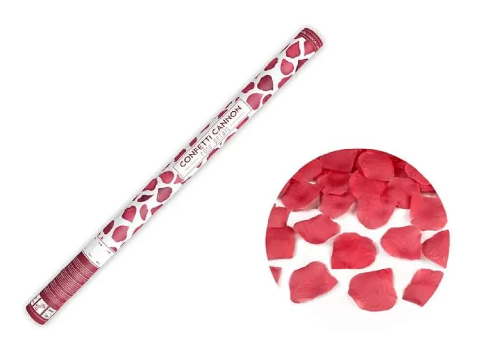 Konfettikanon Roseblader, 60 cm