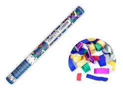 Konfettikanon Streamers Metallisk Multi, 60 cm