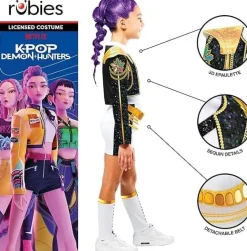 K-Pop Deluxe Rumi Golden barnekostyme