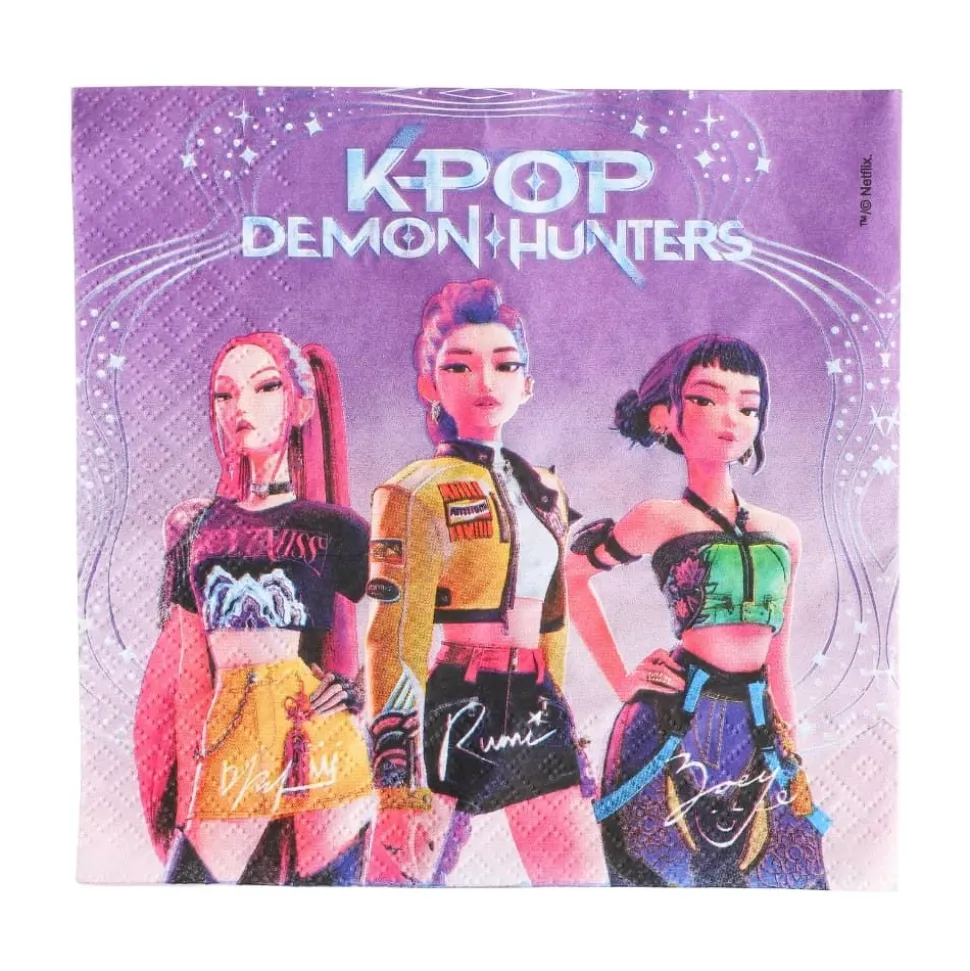 K-Pop Demon Hunters servietter, 20 stk.