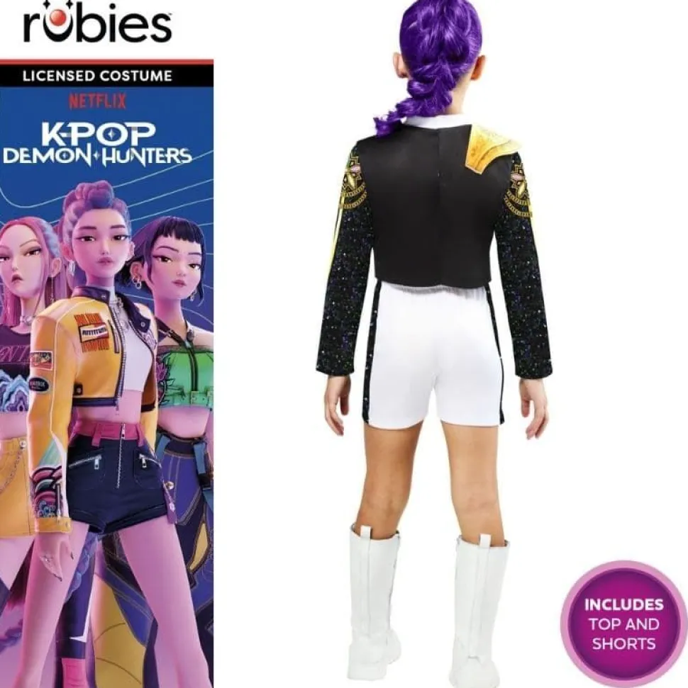 K-Pop Hybrid Rumi Golden barnekostyme
