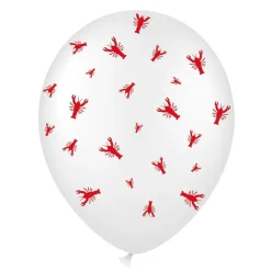 Krepselag Ballonger 6 stk