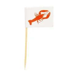 Krepselag Cocktailflagg 10 stk