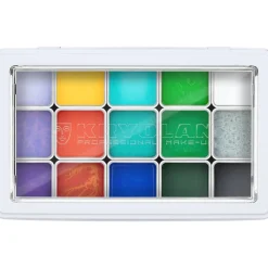Kryolan FX Design Color Palette 15 colors - Vivid