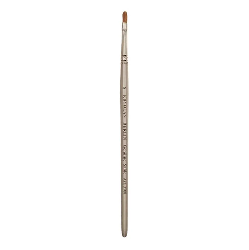 Kryolan Professional Filbert Pensel #8