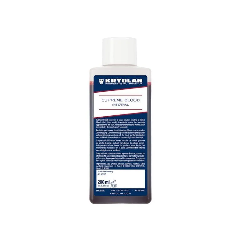 Kryolan Supreme Blood Internal Light 200ml