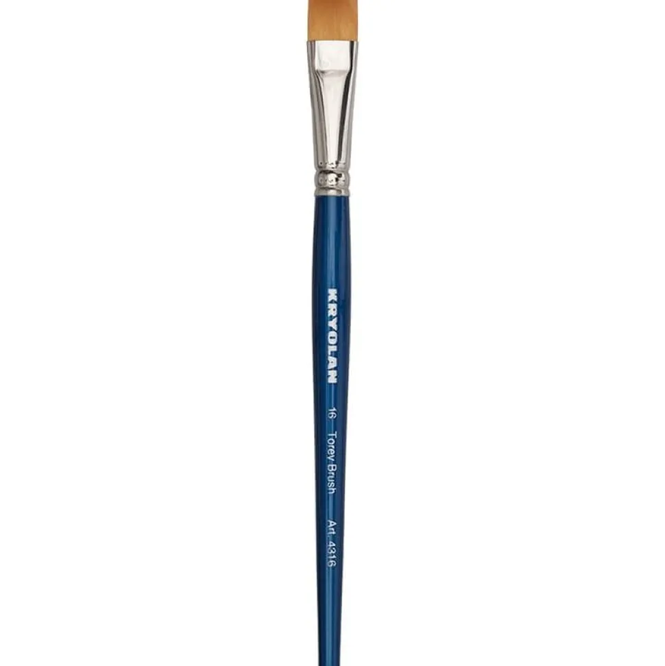 Kryolan Torey Flat pensel #16