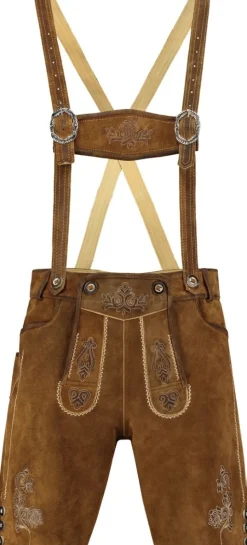 Lederhosen Kort Brun
