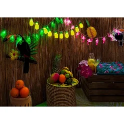 LED Lyslenke Ananas 140cm
