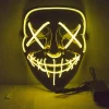 LED Maske Purge Gul