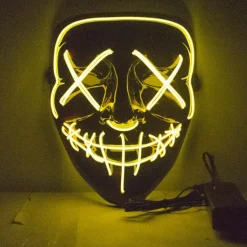 LED Maske Purge Gul