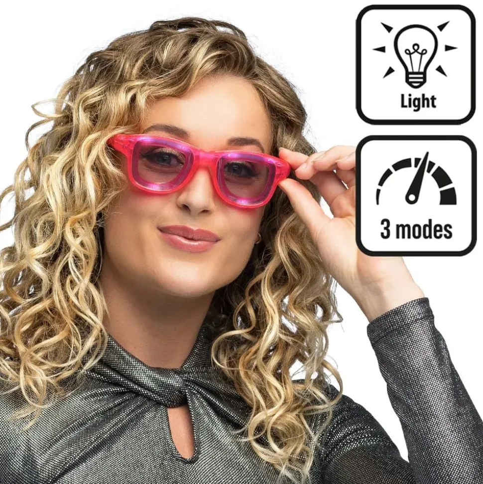 LED rosa partybriller