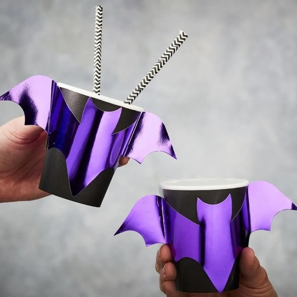 Let's get batty, pappkrus 8 stk.