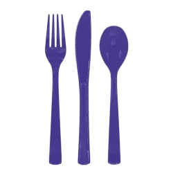 Lilla Gjenbrukbart Plastbestikk, 18 stk.