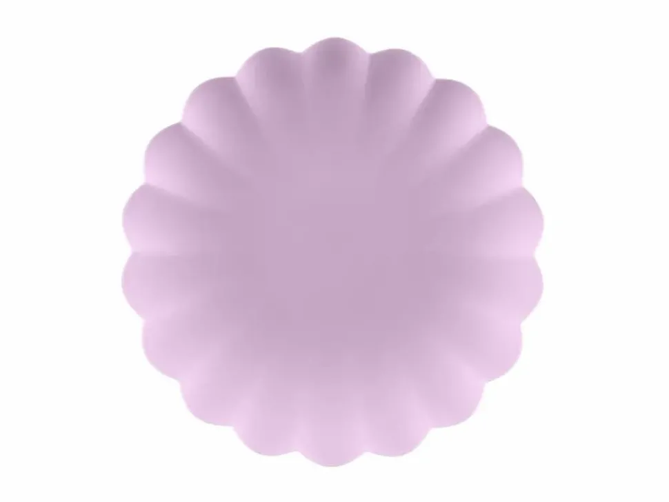 Lilla plastikk tallerkener, 4pk