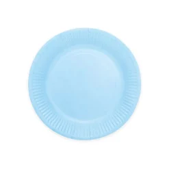 Lys Blå Tallerkener 8 stk
