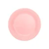 Lyserosa Tallerkener 8 stk