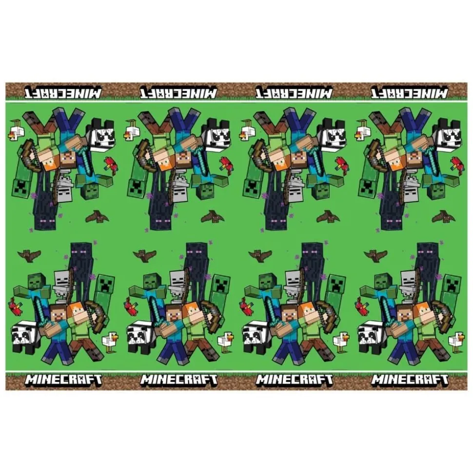 Minecraft Plastduk 120 x 180 cm