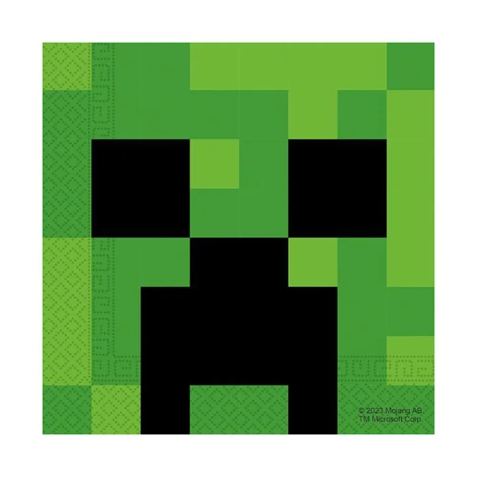 Minecraft Servietter 20 stk