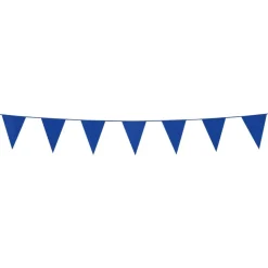Mini Blå vimpelrekke 3 meter