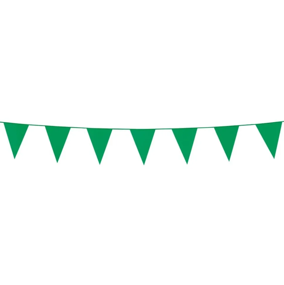 Mini Grønn vimpelrekke 3 meter
