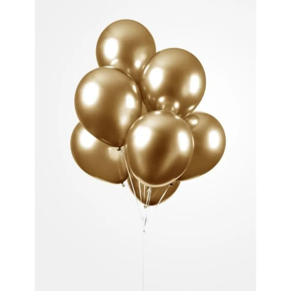 Mirror Gull ballonger, 30 cm, 10 stk