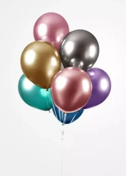 Mirror Mix Ballonger, 30 cm, 10 stk