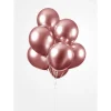 Mirror Rosegull ballonger, 30 cm, 10 stk