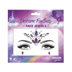 Moon Face Jewels Enhjørning Fantasi