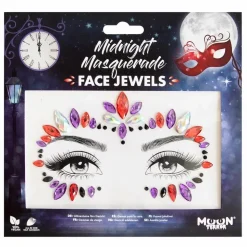 Moon Face Jewels Midnight Masquerade