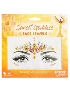 Moon Face Jewels Sunset Goddess