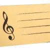 Music Gold Record Bordkort, 10 stk