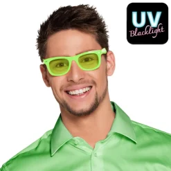 Neon Grønn UV Briller Dance