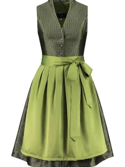 Olive Retro Dirndl