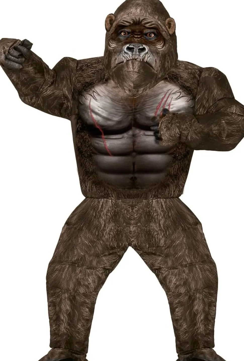 Oppblåsbart Big Kong-kostyme Voksen