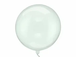 Orb Ballong Grønn Gjennomsiktig, 40cm