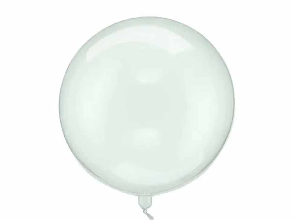 Orb Ballong Grønn Gjennomsiktig, 40cm
