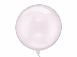 Orb Ballong Rosa Gjennomsiktig, 40cm