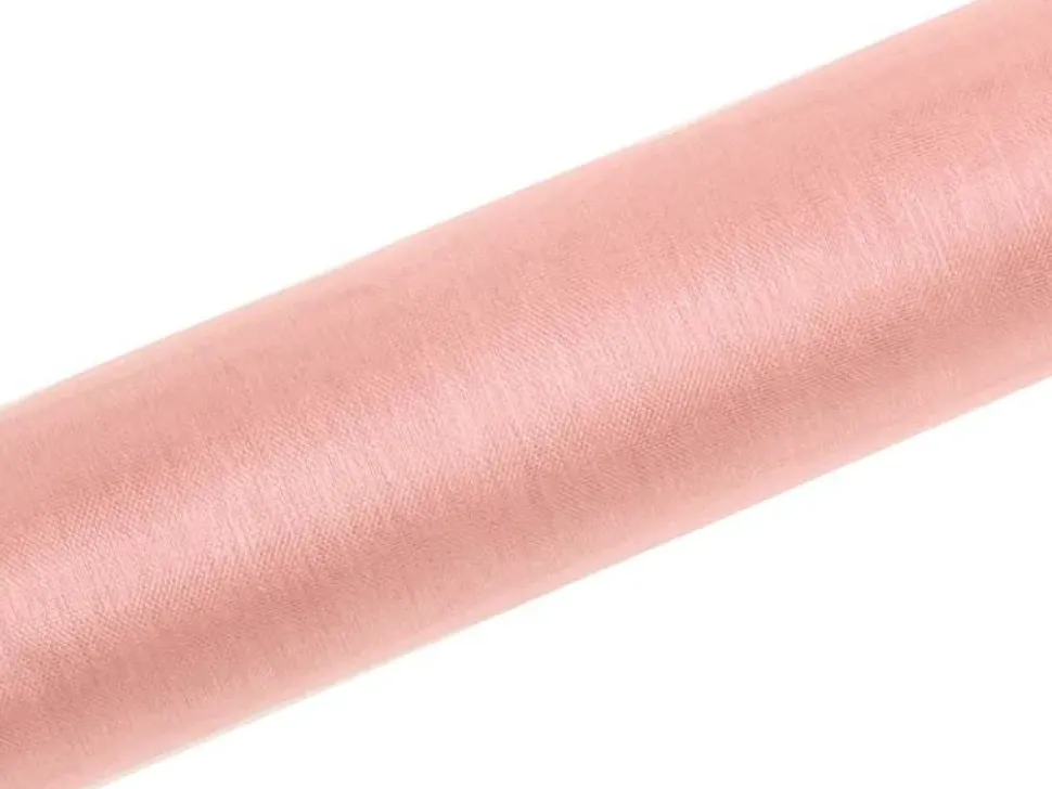 Organza Pale Pink, 0,16 x 9 m