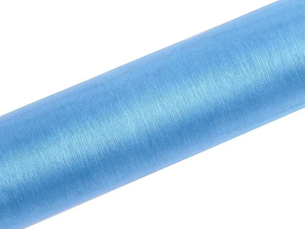 Organza Sky-Blue, 0,16 x 9 m