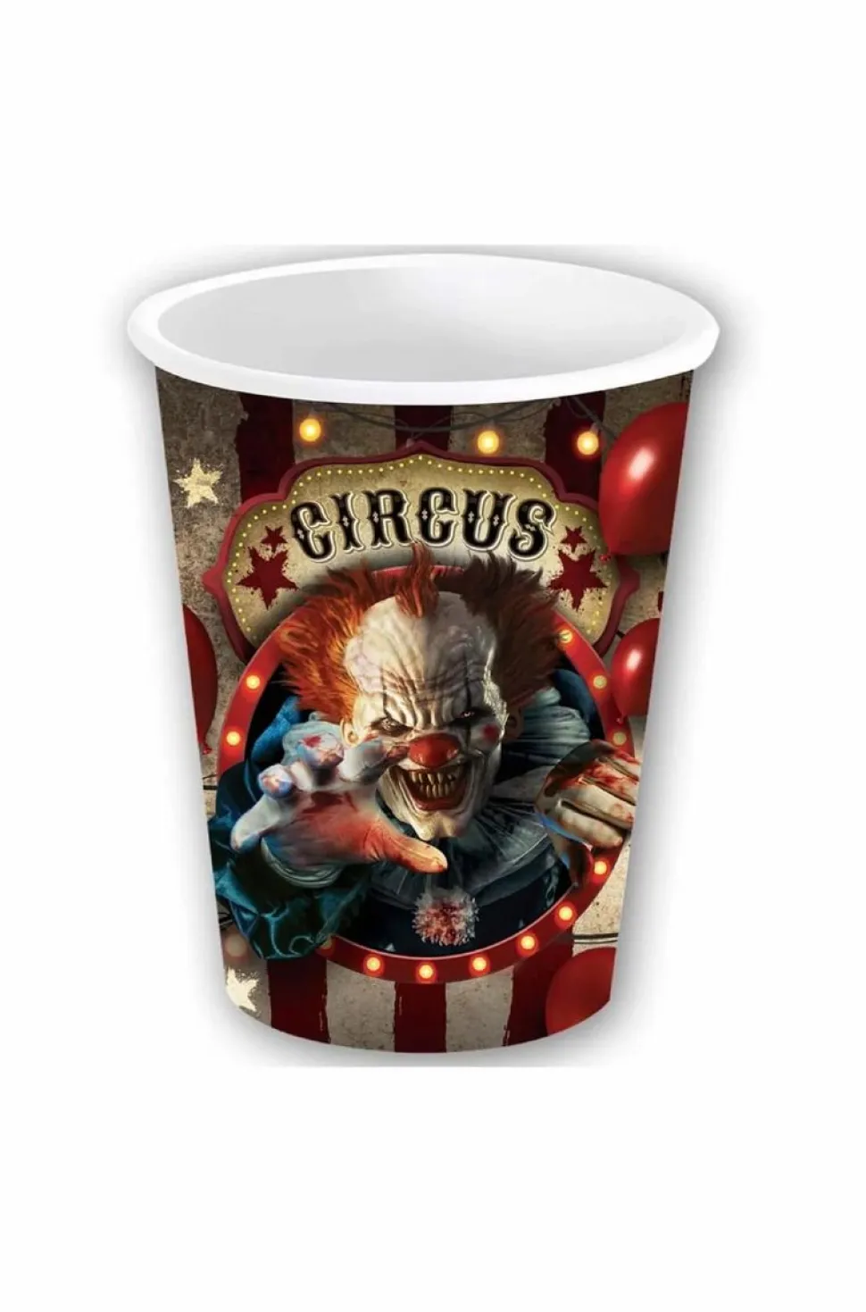 Pappkrus Hallowen Sirkus 240ml