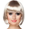 Parykk Cabaret Platinablondt