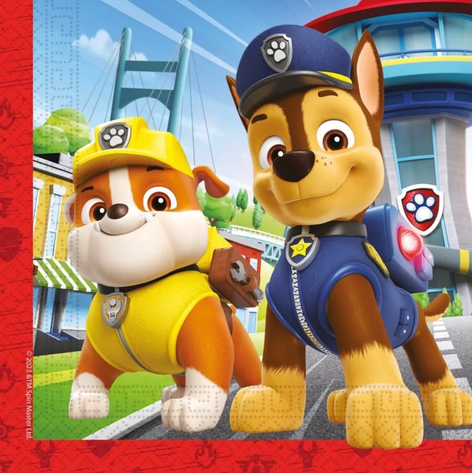 Paw Patrol Rescue Heroes Servietter 20 stk