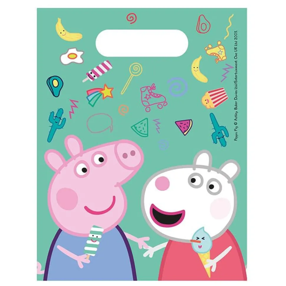 Peppa Gris Godteposer, 6 stk