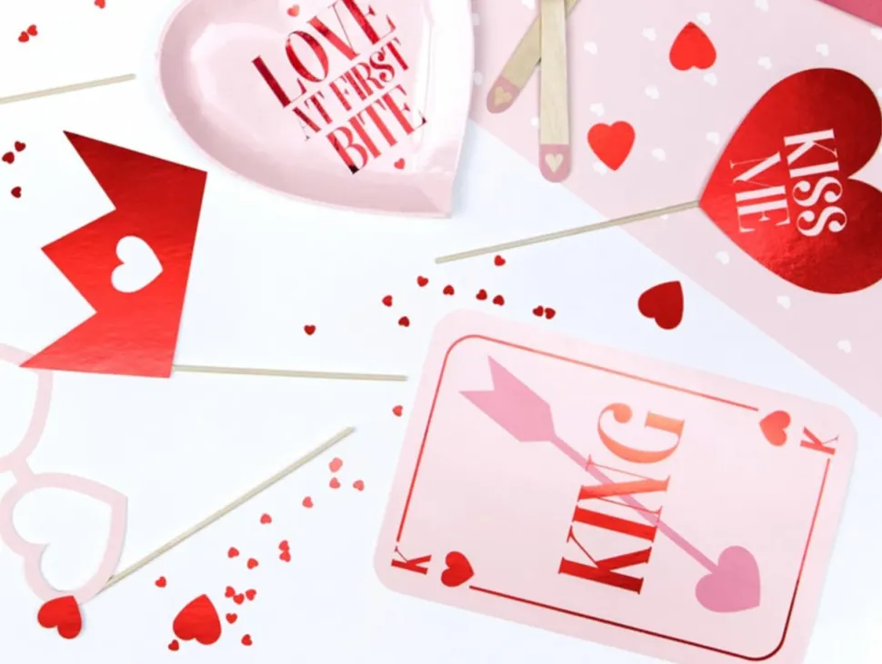 Photo Props Love is in the Air, 7 stk DIY