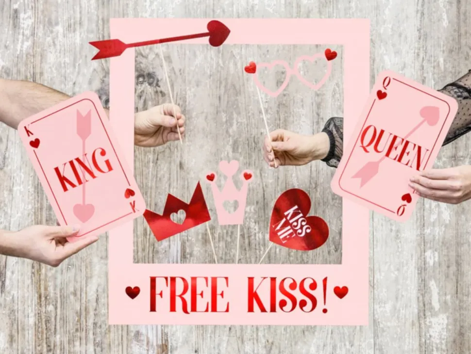 Photo Props Love is in the Air, 7 stk DIY