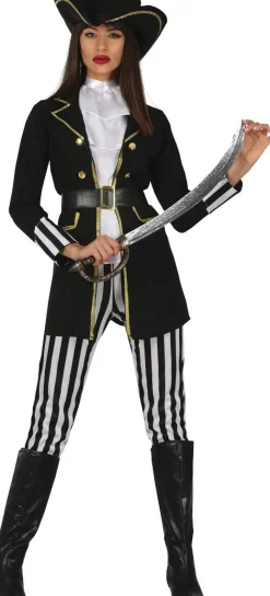 Piratkaptein Cassandra kostyme