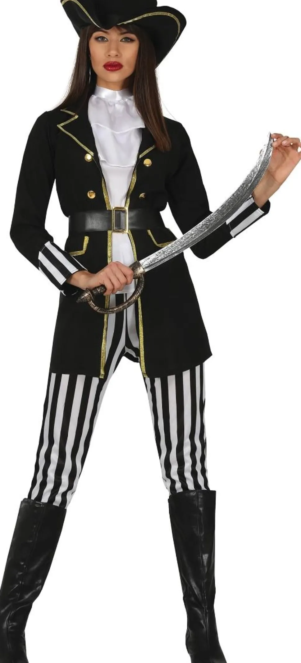 Piratkaptein Cassandra kostyme