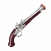 Piratpistol m/sølvdetaljer 35 cm