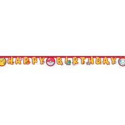 Pokemon Happy Birthday banner